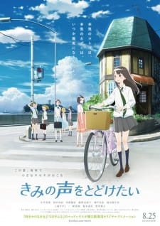بوستر Kimi no Koe wo Todoketai