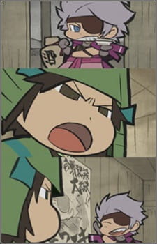 بوستر Mini Sengoku Basara: Chousokabe-kun to Mouri-kun