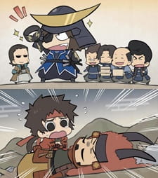 بوستر Sengoku Basara Movie: 4-koma Gekijou - Another Last Party