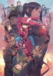 بوستر Sword Art Online Alternative: Gun Gale Online - Refrain