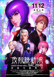 بوستر Koukaku Kidoutai: SAC_2045 - Jizoku Kanou Sensou