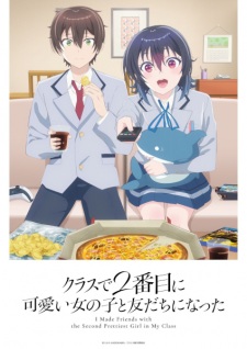 بوستر Class de 2-banme ni Kawaii Onnanoko to Tomodachi ni Natta