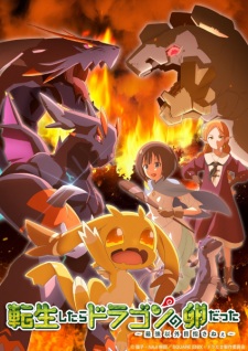 بوستر Tensei shitara Dragon no Tamago datta
